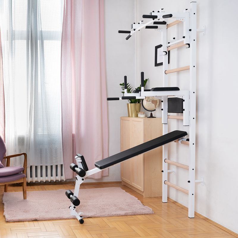 BenchK gymnastický žebřík bílý BK-233W 22