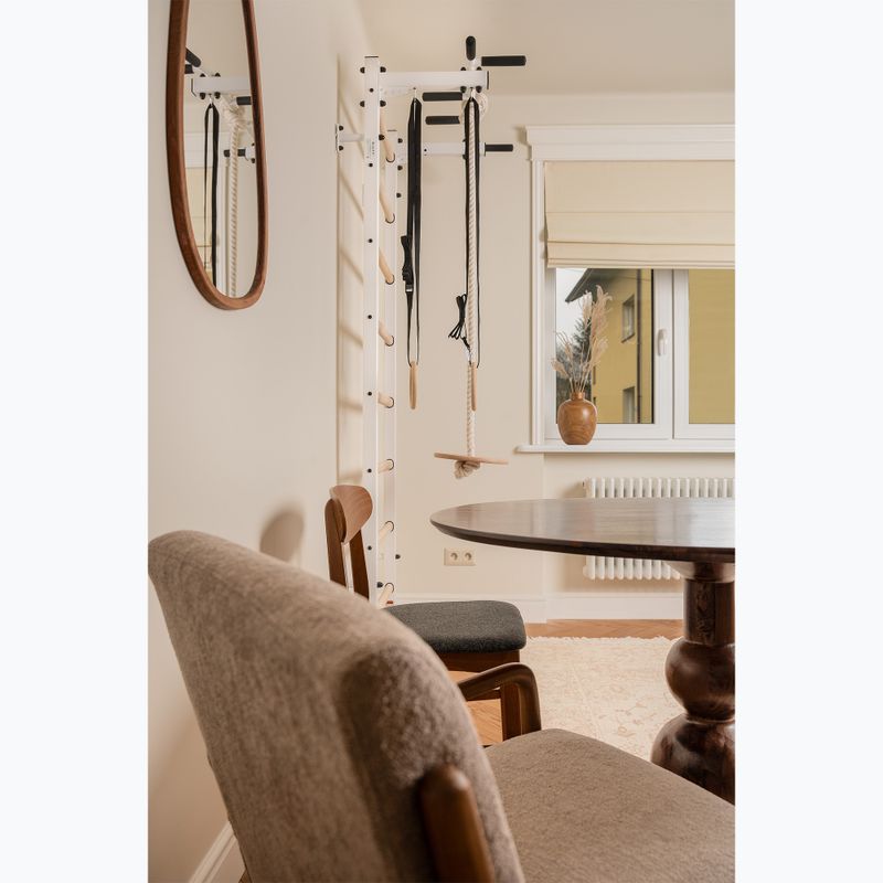 BenchK gymnastický žebřík bílý BK-221W+A204 14