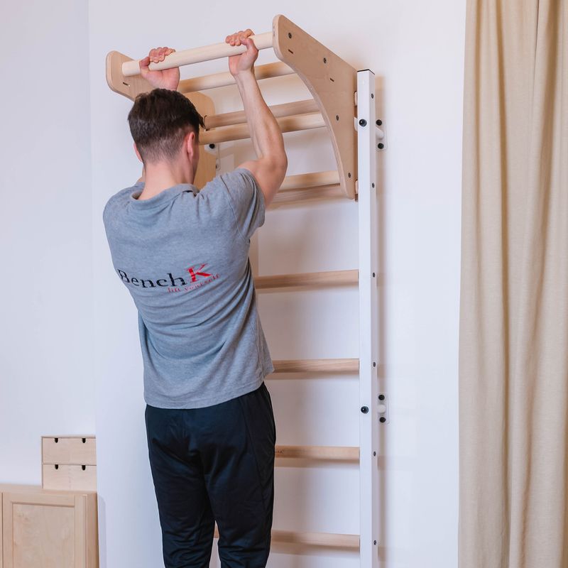 BenchK gymnastický žebřík bílý BK-711W 8