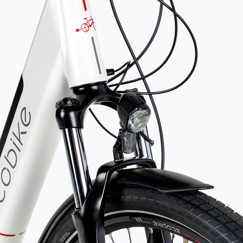 Ecobike LX300 Greenway elektrické kolo bílé 1010306 13