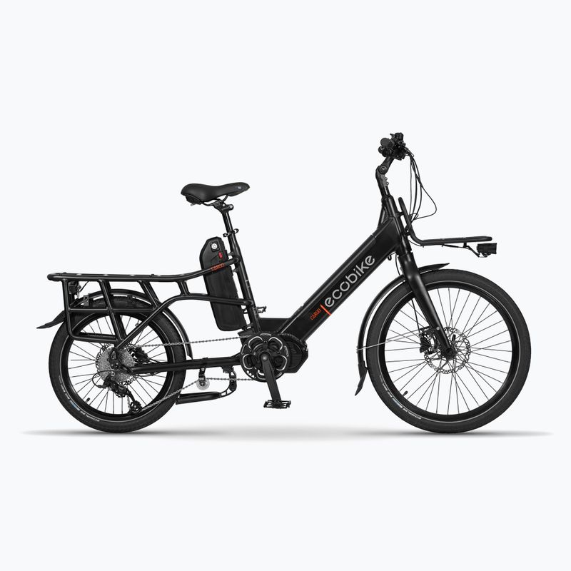 EcoBike Cargo/16Ah Trapeze Cargo+X300 10,4 AH Greenway elektrické kolo černé 1010503