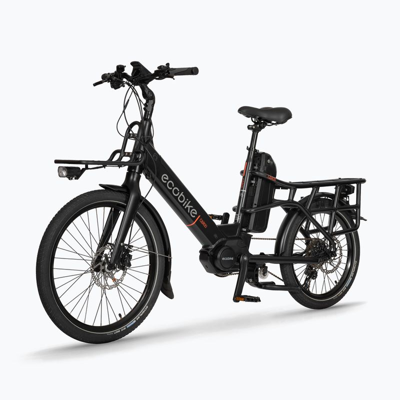 EcoBike Cargo/16Ah Trapeze Cargo+X300 10,4 AH Greenway elektrické kolo černé 1010503 3