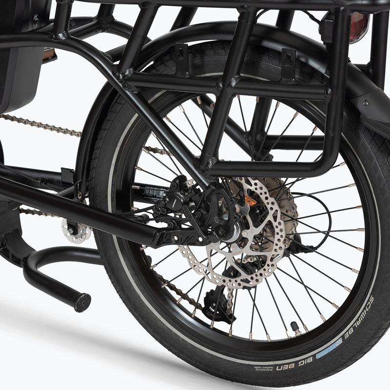 EcoBike Cargo/16Ah Trapeze Cargo+X300 10,4 AH Greenway elektrické kolo černé 1010503 8