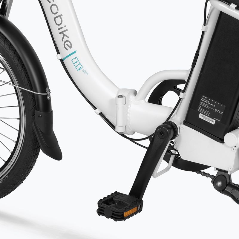 EcoBike Even 14,5 Ah elektrické kolo bílé 1010201 5