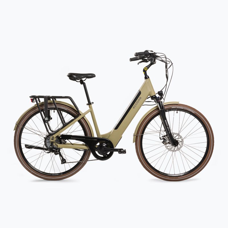 EcoBike X-City Cappuccino/13 Ah Greenway béžové elektrokolo 1010119