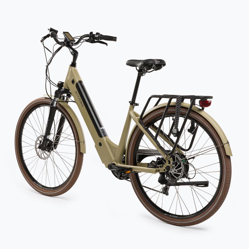 EcoBike X-City Cappuccino/13 Ah Greenway béžové elektrokolo 1010119 3
