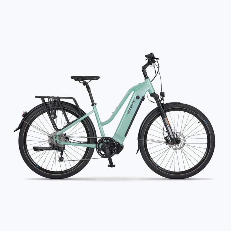 Dámské elektrokolo EcoBike LX 500/X500 17,5Ah LG zelené 1010316