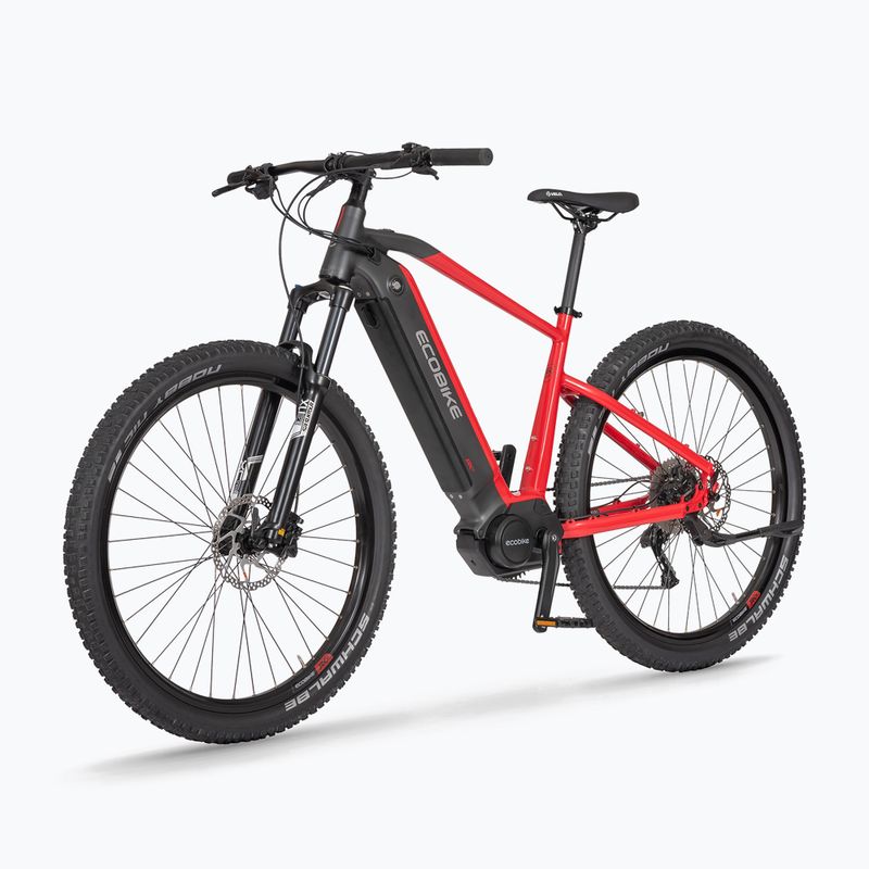 Elektrokolo Ecobike RX500/17.5Ah X500 LG černá/červená 3