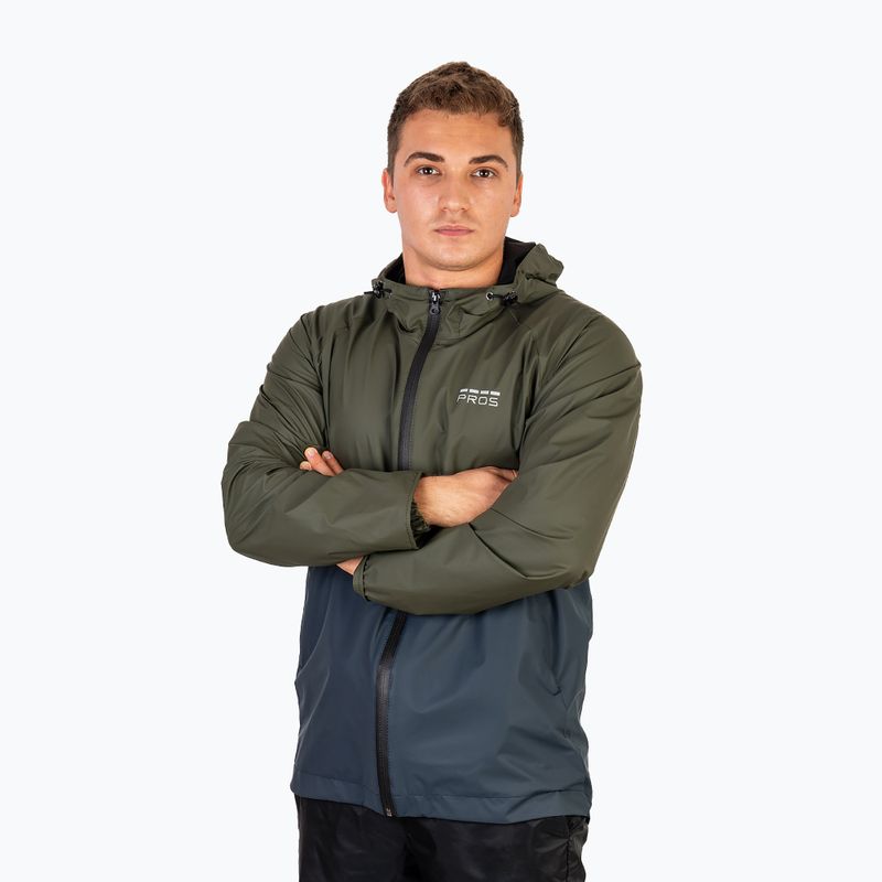 Pánská rybářská bunda Pros 726 green/blue 5