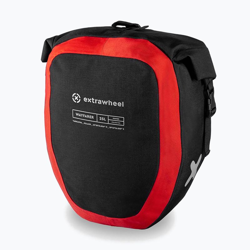 Brašny na kolo Extrawheel Wayfarer černé E0079 2