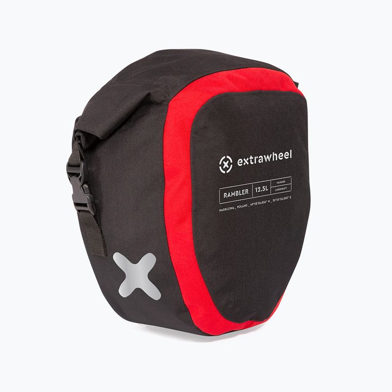 Brašna na kolo Extrawheel Rambler Premium 12,5L 2 ks černá E0047 3