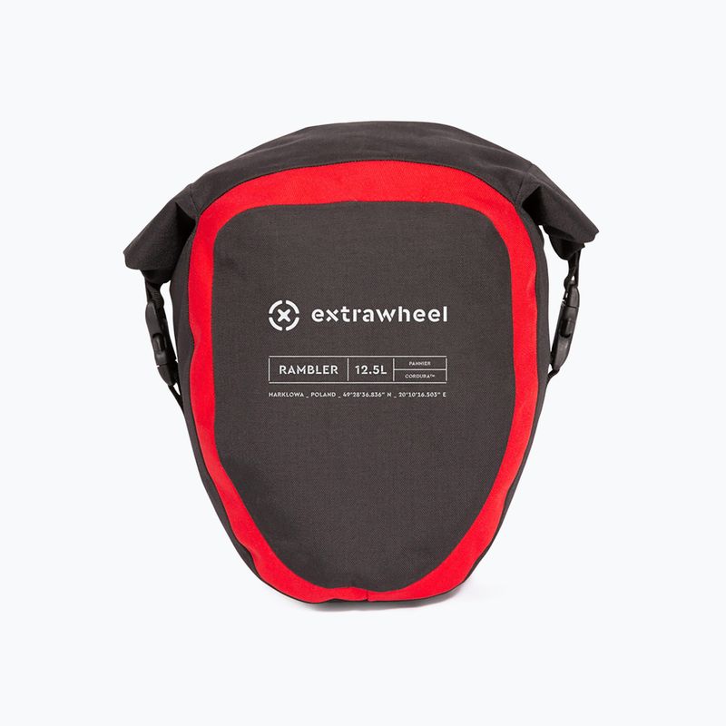 Brašna na kolo Extrawheel Rambler Premium 12,5L 2 ks černá E0047 4