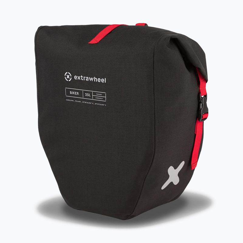 Brašna na kolo Extrawheel Biker Premium 25L 2 ks černá E0102 2