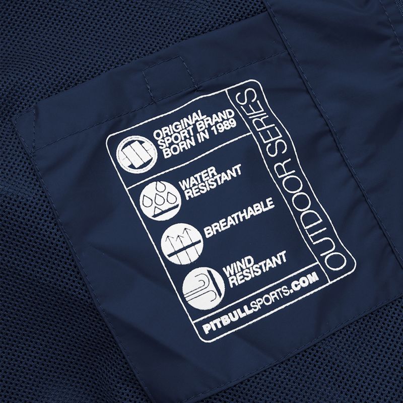 Pánská nylonová bunda s kapucí Pitbull West Coast Athletic dark navy 13