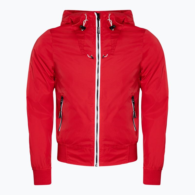 Dámská bunda Pitbull West Coast Aaricia Sleeve Hooded Nylon red