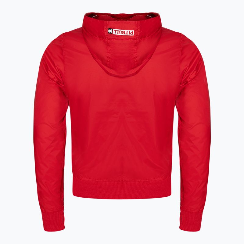 Dámská bunda Pitbull West Coast Aaricia Sleeve Hooded Nylon red 2