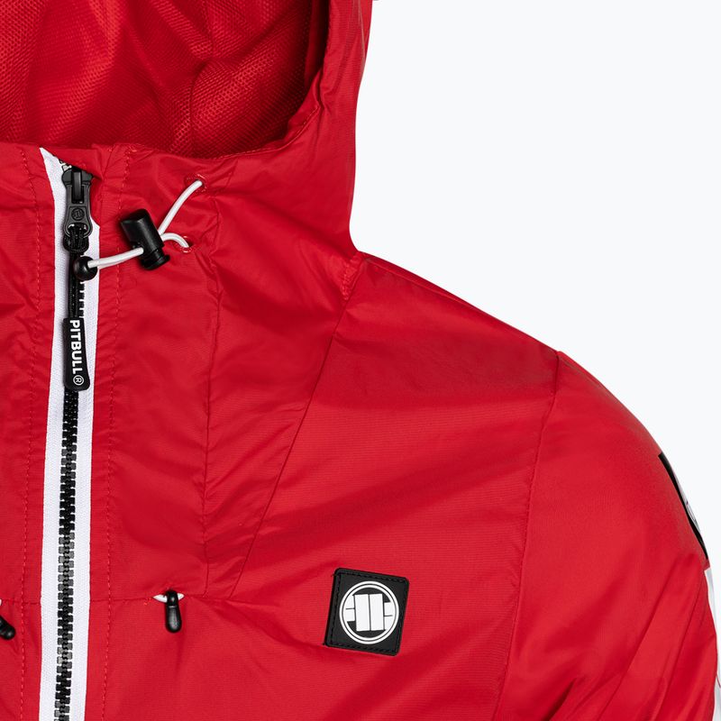 Dámská bunda Pitbull West Coast Aaricia Sleeve Hooded Nylon red 4