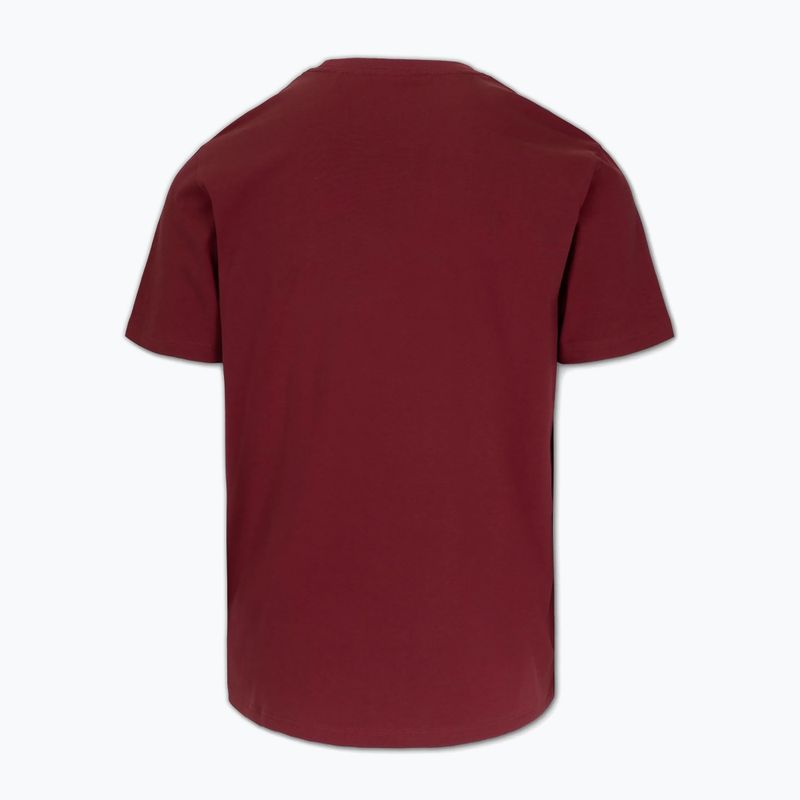 Pánské tričko Pitbull No Logo burgundy 2