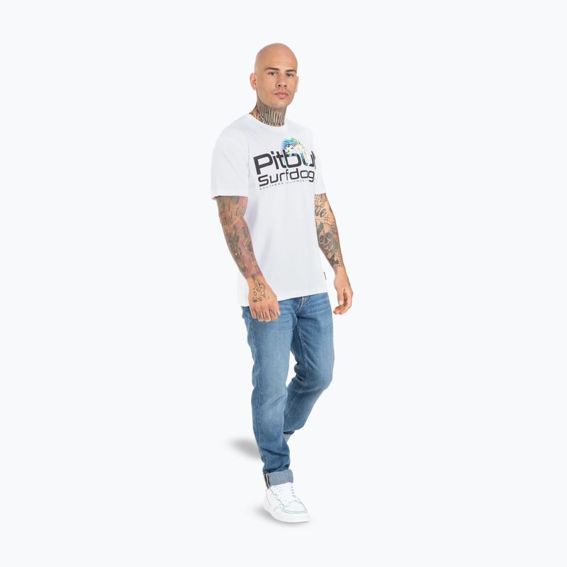Pánské tričko Pitbull Camino white 2