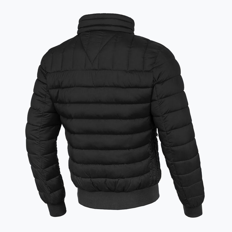 Pánská péřová bunda Pitbull West Coast Light Quilted Granger black 4