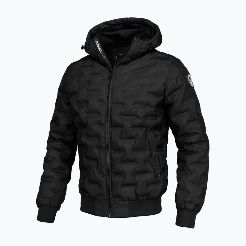 Pánská zimní bunda Pitbull West Coast Quilted Hooded Carver black 5