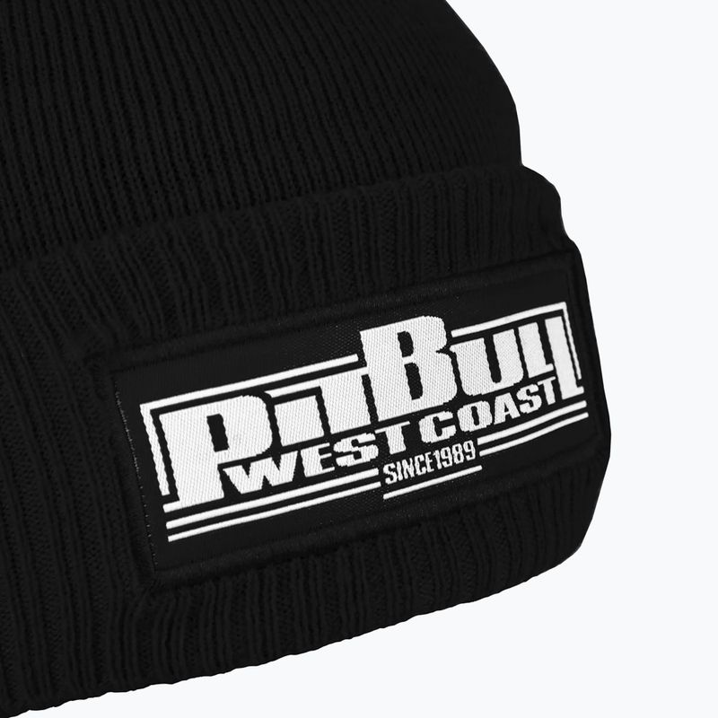 Pánská zimní čepice Pitbull Beanie One Tone Boxing black 3