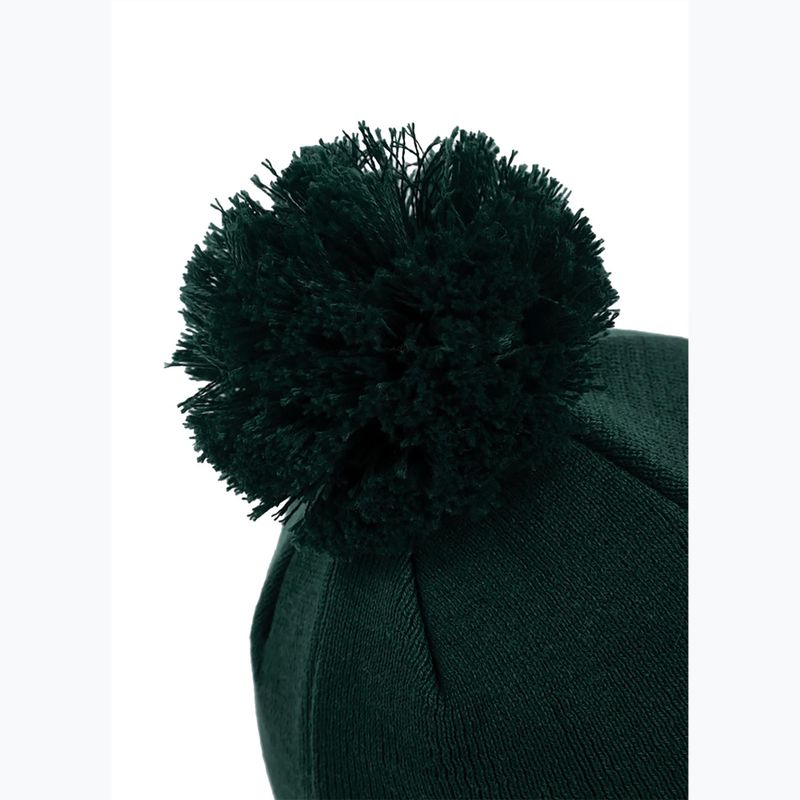 Zimní čepice Pitbull West Coast Beanie Bubble Small Logo dark green 4