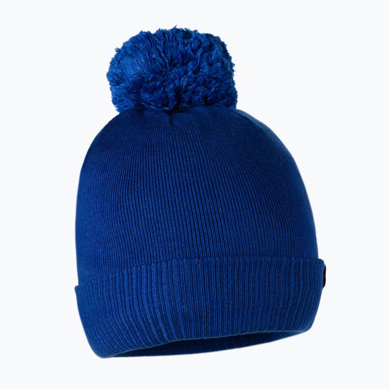 Pánská zimní čepice Pitbull West Coast Beanie Bubble Small Logo royal blue