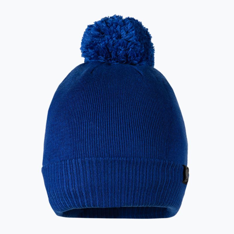 Pánská zimní čepice Pitbull West Coast Beanie Bubble Small Logo royal blue 2