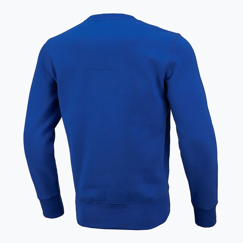 Pánská mikina Pitbull West Coast Crewneck Classic Logo royal blue 2