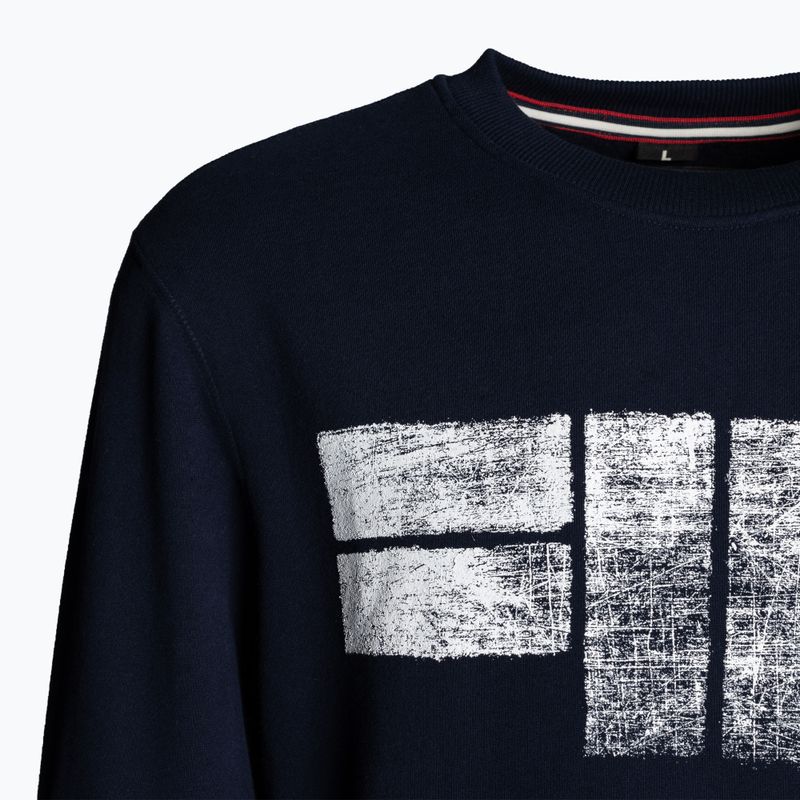 Pánská mikina Pitbull West Coast Crewneck Classic Logo dark navy 3