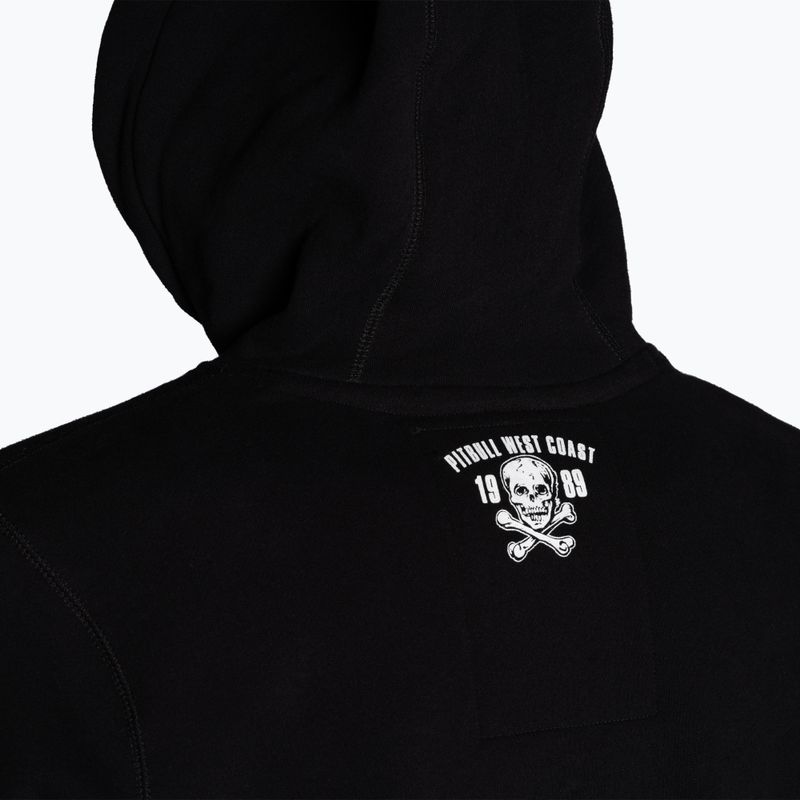 Pánská mikina Pitbull West Coast Hooded Oldschool Razor black 4