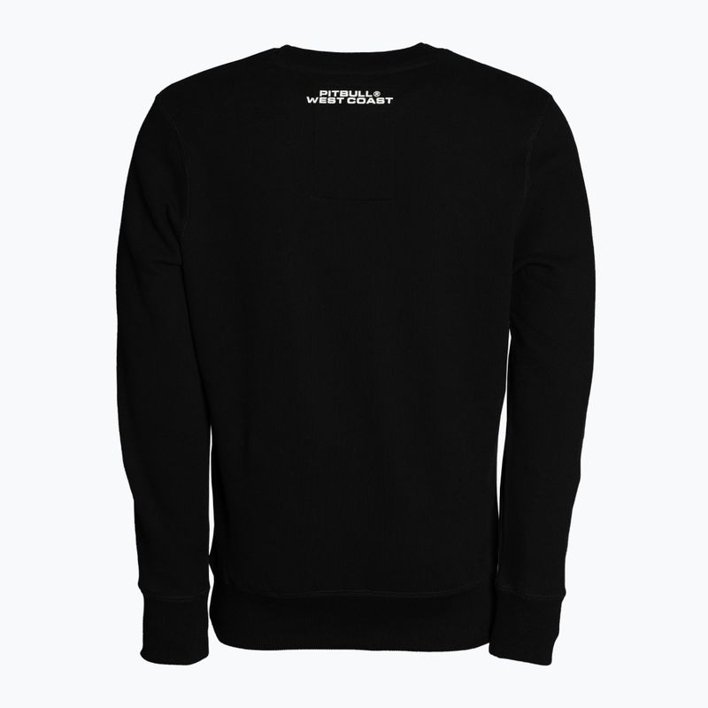 Pánská mikina Pitbull West Coast Crewneck Raster Dog black 2