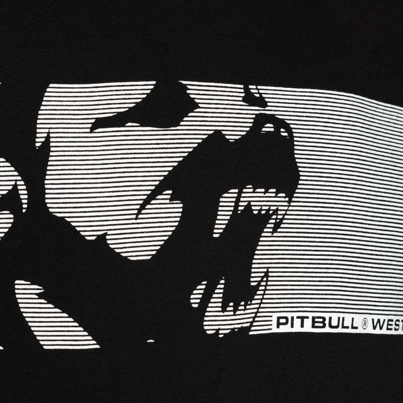 Pánská mikina Pitbull West Coast Crewneck Raster Dog black 3