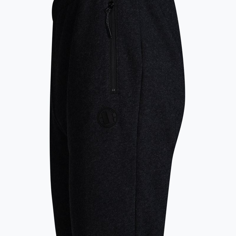 Pánské kalhoty Pitbull West Coast Track Pants Athletic charcoal melange 3