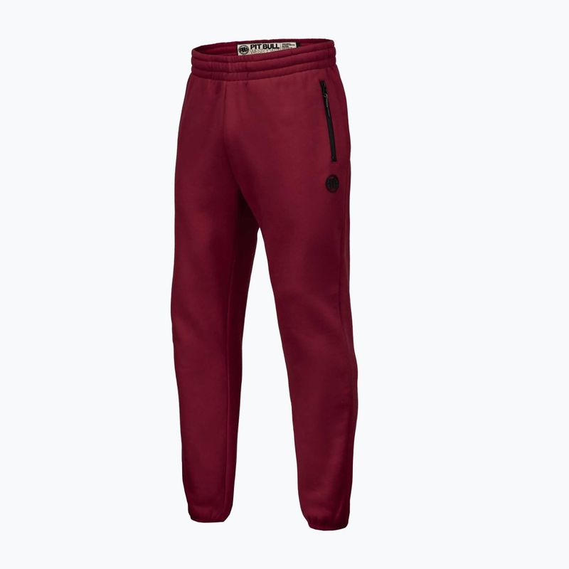 Pánské kalhoty Pitbull West Coast Track Pants Athletic burgundy 5