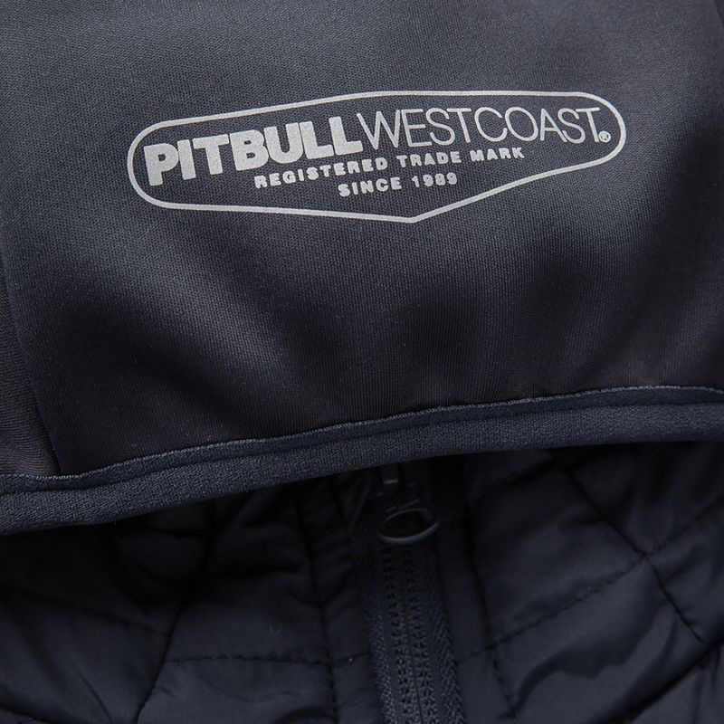 Pánská bunda Pitbull West Coast Dillard s kapucí tmavě modrá 9