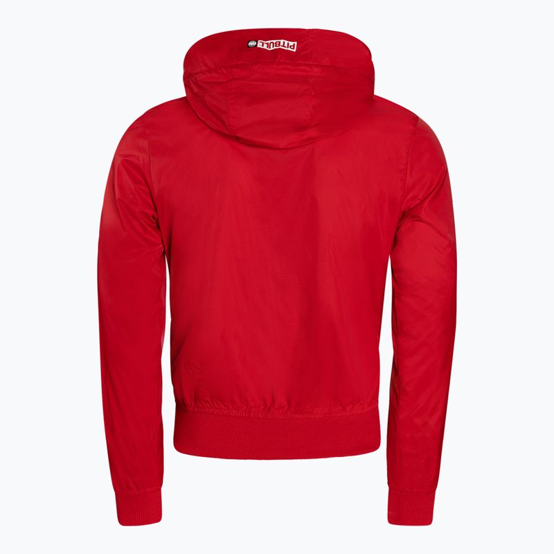 Dámská bunda Pitbull West Coast Aaricia Hooded Nylon red 2