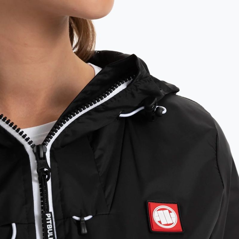 Dámská bunda Pitbull West Coast Aaricia Hooded Nylon black 4