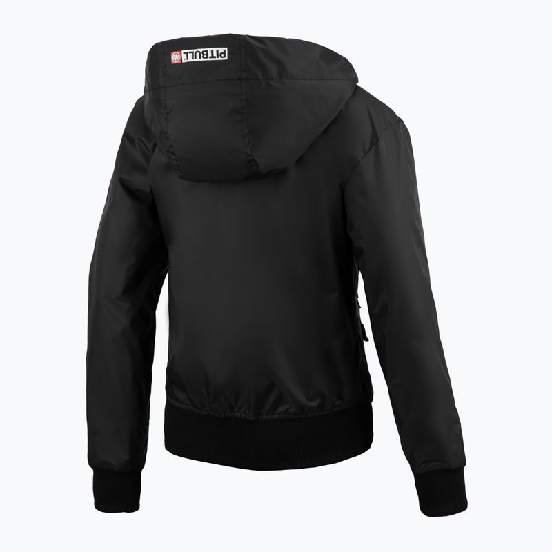 Dámská bunda Pitbull West Coast Aaricia Hooded Nylon black 8