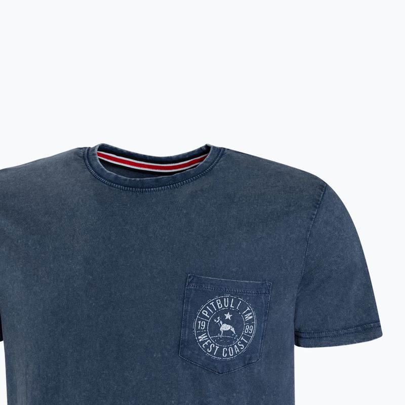 Pánské tričko Pitbull West Coast T-Shirt Circle Dog dark navy 3