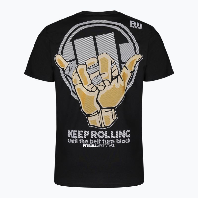 Pánské tričko Pitbull West Coast Keep Rolling Middle Weight black 2