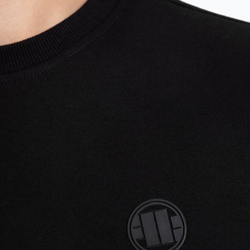 Pánská mikina Pitbull West Coast Tanbark Crewneck Sweatshirt black 4