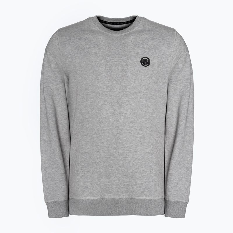 Pánská mikina Pitbull West Coast Tanbark Crewneck Sweatshirt grey/melange