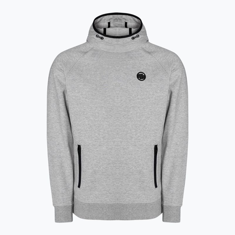 Pánská mikina Pitbull West Coast Skylark Hooded Sweatshirt grey/melange