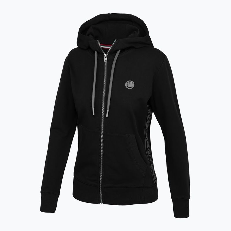 Dámská mikina Pitbull West Coast Hooded Zip French Terry black