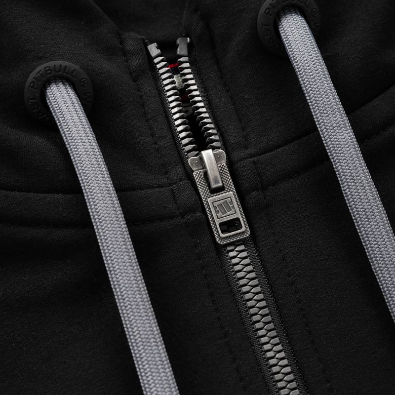 Dámská mikina Pitbull West Coast Hooded Zip French Terry black 4
