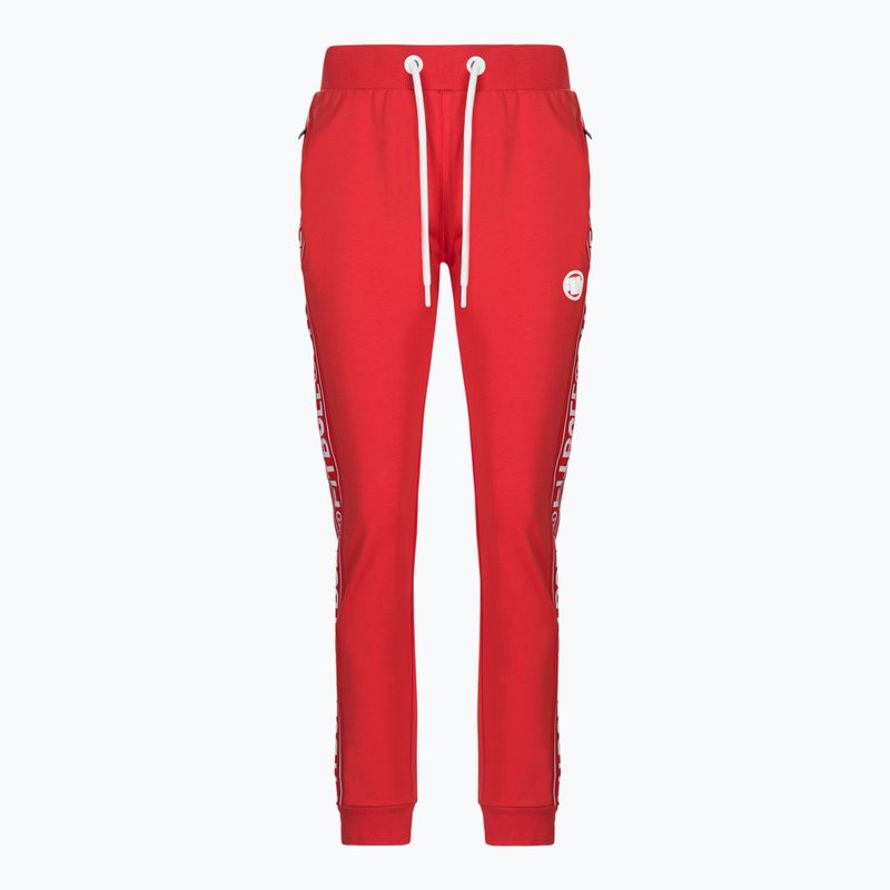Dámské kalhoty Pitbull West Coast Jogging Pants F.T. 21 Small Logo red