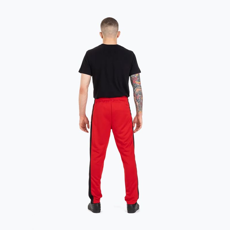 Pánské kalhoty Pitbull West Coast Oldschool Track Pants Raglan red 3