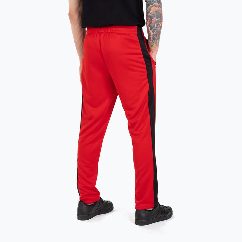 Pánské kalhoty Pitbull West Coast Oldschool Track Pants Raglan red 5